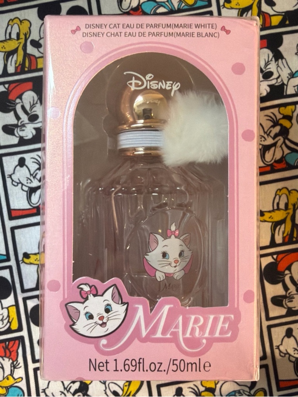 Aristocats MARIE Miniso Disney Cat Eau De Parfume/Perfume (Marie White) NIB